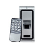 RFID Metal Standalone Fingerprint Access Controller Reader Biological Finger Lock Machine with 10 keychains 12V remote control