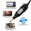 TASP 220V 130W Rotary Tool Set Electric Mini Drill Engraver Kit with Attachments and Accessories Power Tools for Craft Projects 