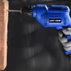 600W Multi Purpose Corded Electric Power Drill 0.8MM-10mm) Keyless Chuck, Variable Speed Control with 13Piece Drill Bits 