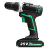 110-220V 25V Li-ion Battery Electric Screwdriver Screw Driver Power Drill 1 Battery 1 Charger