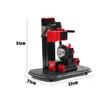 110V-240V Mini Lathe Bench Drill Machine DIY Electric Drill Woodwork Model Making Tool Lathe Milling Machine Kit