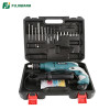 FUJWARA 220V 710W Impact Electric Drill Set Household Hand-held Electric Hammer Wall Drilling Woodworking Electric Screwdriver