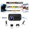 TORADOLA Android Projector, 1280x720. WIFI, Bluetooth. MINI Projector Support 1080P, USB, HDMI out. Home Theater. Q6