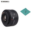 YONGNUO YN50mm F1.8 Lens YN50mm F1.8 II Lens EF 50mm for Canon Large Aperture Auto Focus Lenses For 700D 750D 800D 5D Mark II IV