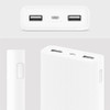Original Xiaomi Power Bank 20000mAh 2C Portable Charger Support QC3.0 Dual USB Mi External Battery Bank 20000 for Mobile Phones