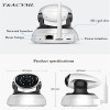 WIFI IP Security Camera 720P HD video Home Security Surveillance 360 Night Vision Two-way Audio Motion Detection Camera Indoor