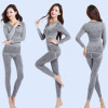 Long Johns Women For Winter Sexy Women Thermal Underwear Suit Women Body Shaped Slim Ladies Intimate Sets Female Pajamas Warm