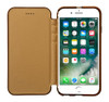 Jisoncase Genuine Leather Folio Case for iPhone 7 Plus with Magnetic Flip Cover Luxury Cases Sleeve for iPhone 7 Plus 5.5"