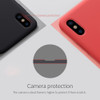 Nillkin case for iphone x Soft smooth Liquid Silicone cell phone Back Case for iphone X 10 Soft Gel Rubber cover