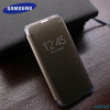 100% Original For Samsung Galaxy s7 G930F case mirror clear view smart cover intelligent sleep protective flip case cover phone