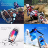 Waterproof Case for iphone x  40m/130ft IP68 Waterproof Diving Case Full Sealed Protective Underwater Housing case for iPhone X