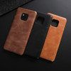 For Huawei Mate 20 Pro Case Cover 100% Genuine Leather Back Shell Slim Protective Cover Snap on Cases for Huawei Mate 20 Coque