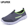 2018 New Men Light Sneakers Summer Breathable Mesh Male Cheap Casual Shoes Dad Walking Outdoor Sport Comfortable Big Size:38-46