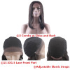 Ombre Black Brown Lace Front Wigs With Baby Hair Long Soft Straight Free Part Synthetic Hair Wigs For Women X-TRESS Lace Wig