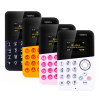 Mini Card Phone AEKU M8 Handsfree Bluetooth Message Color Screen Low Radiation Kids Pocket Mobile Phone PK AEKU M5 E1 C6