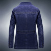 M-4XL men jacket and coats brand clothing denim jacket Fashion mens jeans jacket Spring and Autumn outwear male cowboy