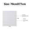 3D Brick Wall Stickers Living Room Decor Foam Waterproof Wall Covering DIY Self Adhesive Wallpaper For TV Background Kids Room