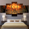 5 Piece HD Video Game World of Warcraft DOTA 2 Painting Poster Decorative Mural Art Room Wall Decor