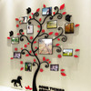  3 Size Colorful Multi-Pieces Tree Photo Frame 3D Acrylic Decoration Wall Sticker DIY Wall Poster Home Decor Bedroom Wallstick