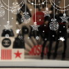 [SHIJUEHEZI] Hang Adorn Glass Sticker PVC Material DIY Christmas Wall Decals for Living Room Restaurant Shop Window Decoration