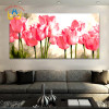 50*100 large oil painting by numbers painting calligraphy coloring by number flowers acrylic wall picture for living room DY14