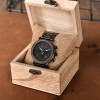 BOBO BIRD Luxury Wood Stainless Steel Men Watch Stylish Wooden Timepieces Chronograph Quartz Watches relogio masculino W-Q2