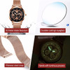 Luxury OLEVS brand Women watches Rose Gold Steel Fashion Rhinestone Ladies watches waterproof Clock Wrist watch relogio feminino