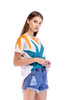 2018 Fashion T Shirt Women Short Sleeve Casual O Neck Floral Print T-shirt Tops Camisetas Mujer Verano T Shirt Femme Multicolor