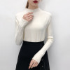 2018 Autumn Winter Women Pullovers Sweaters Knitted Elasticity Long Sleeve Casual Jumper Fashion Turtleneck Warm Female Sweaters