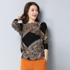 2018 Autumn&amp;Winter NEW Knitted sweaters Women printing Pullovers Oblique collar  Long Sleeve Knitted Soft Warm Pullover Female 