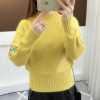 TIGENA 2018 Winter Thick Warm Beautiful Embroidery Turtleneck Sweater Women Long Sleeve Knit Pullover Sweater Female Pull Femme