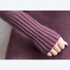 TIGENA Thick Warm Turtleneck Sweater Women Jumper 2018 Winter Long Sleeve Knit Pullover Sweater Female Pull Femme Purple Green