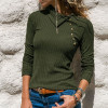 Nadafair Women Turtleneck Sweater Slim Ribber Knitted Jumpers Autumn Winter Sweater Pullovers Button Long Sleeve Sweaters Female Nadafair Women Turtleneck Sweater Slim Ribber Knitted Jumpers Autumn Winter Sweater Pullovers Button Long Sleeve Sweaters Female