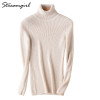 Turtleneck Women Cashmere Sweater Women Winter Sweaters Ladies Warm Winter Woman Sweater Knitting Pullovers Female Sweater 2018