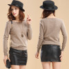 2022 New arrival Women Sweaters and pullovers Female round neck Cashmere Sweater Knit Wool Basic Jumper
