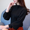 New Fashion 2018 women blouse shirt long sleeve plus size women's clothing red office lady shirt feminine tops blusas D208 30