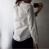 GOPLUS 2018 White Blouse Women Shirt Cotton Tops Sweets Stand Collar Stand Collar Long Sleeves Blusas Femininas C4270