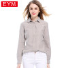 EYM Blouses Shirts 2018 Autumn New Fashion Brand White Shirt Women Long Sleeve Shirts Cotton Female Blusa OL Casual Women Tops