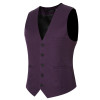 MarKyi plus size 6xl fashion slim fit sleeveless mens wedding waistcoats 9 colors solid waistcoat men dress vests 