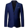 Plyesxale Blue Red Green White Gray Yellow Purple Blazer Men 2018 Slim Fit Man Blazer Casual Suit Jacket 5-6XL Men's Blazers Q65