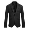  Wool Blend Blazer Men 3 Solid Color, Black Grey Orange Business Casual Mens Vintage Blazer Suit Jacket Men Male Suit Coat 5xl 