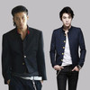  New colleges university Japanese school uniform male men's slim blazer chinese tunic suit jacket top man casual