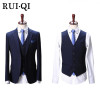 2019 Suit Men Business Elegant Slim Temperament Suit For Men's Three-Piece Men Suit Jacket + Pants + Vest Ternos Masculino 8031