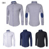 2018 Men's Casual Shirt Slim Fit Men's Casual Button Down Shirt Long Sleeve Formal Dress Shirts Men Male Clothing Camisa 