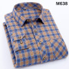 Men's Shirt 2019 Spring Autumn New Male Long Sleeve Flannel Plaid Shirt Brand Men Office Style Business Casual Shirts Plus Size