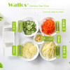 WALFOS Mandoline Peeler Grater Vegetables Cutter tools with 5 Blade Carrot Grater Onion Vegetable Slicer Kitchen Accessories