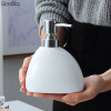 NOOLIM New 650lml Liquid Soap Dispenser for Kitchen Ceramic + ABS Bathroom Home Decoration Bathroom Accessories