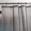 Happy Tree PEVA 3D Water Cube Thicken Shower Curtain 3D Semi-transparent Waterproof Bathroom Curtain Water Bling Bath Curtain.