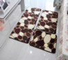 3 Pieces/Set Large Size Bath Mat for the Kitchen Living Rom, Cheap Large Non-slip Bathroom Rugs Carpet Set Tapis Salle De Bain