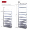 Shoe Cabinet Shoes Rack Prevent Dust And Moisture Storage Large Capacity Home Furniture DIY Simple 7  or 10 Layers